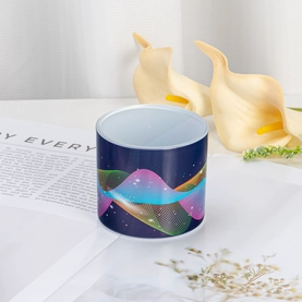 China Modern Design Customizable 7063mm Glass Candle Jars for Home Decoration Wholesale & Private Label Logos manufacturer