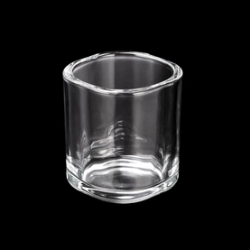 Chine Pot de bougie en verre Durable, couleur et Logo personnalisés élégants, récipient de 8oz, bougeoir Recyclable de haute qualité pour la fabrication de bougies fabricant