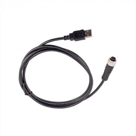 China M12 male female to USB 2.0 male cables manufacturer