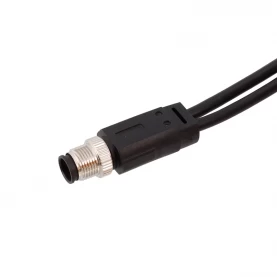 China M12 2 3 4 5 6 8 Y type male female splitter cable manufacturer