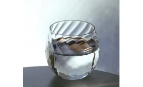 Pourquoi verser l'eau bouillante en hiver verre épais facile à éclater