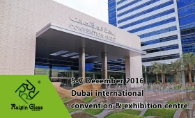 2016 december Ruixin Glass Dubai-tentoonstelling
