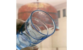 How the blue drinking glass is made - RuixinGlass