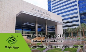 2016 december Ruixin Glass Dubai-tentoonstelling