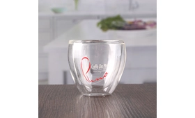 How much does it cost to make a double wall glass cup customization