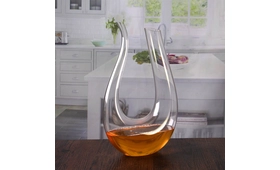 How to wash U-shaped wine decanter | RuixinGlass
