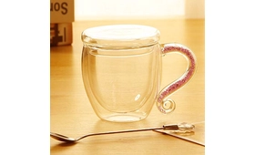 What's the advantage of using double wall glass cup