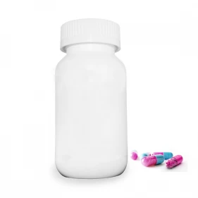 Chine Bouteille de pilules en plastique PEHD blanc vide de 150 ml fabricant