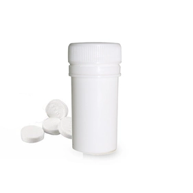 China Vitamin Tablet Bottle Packaging 25cc 25ml White Plastic Bottles manufacturer