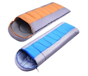 China Ultralight Polyester Winter Outdoor Adults Single Camping China Portable Sleeping Bag Factory manufacturer