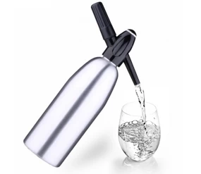 China 1 Liter Soda Siphon For 8g CO2 Home Soda Water Maker Factory manufacturer