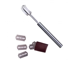 China Stainless Steel Handle Bread Scoring Lame With 5 Blades Bread Bakers Cutter Slashing Tool Dough Making Razor Manufacturer manufacturer