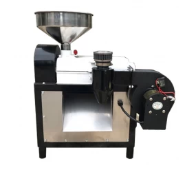 China Coffee Bean Coco Bean Peeler Peeling Machine Mini Coffee Bean Huller Machine manufacturer