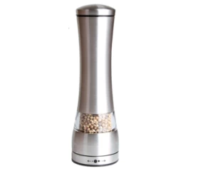 China Premium Manual Spice Grinder Adjustable Ceramic Stainless Steel Salt and Pepper Grinder Mill manufacturer