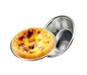 porcelana Caja de moldes de aluminio para tartas de huevo, moldes de tarta de huevo portugueses hechos a medida fabricante