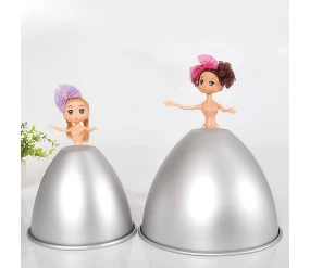 China Homemade Restaurant 4'' 6'' 7'' 8'' Inch Aluminum Circle Shaped Decorating Kit Fondant Cake Tool manufacturer