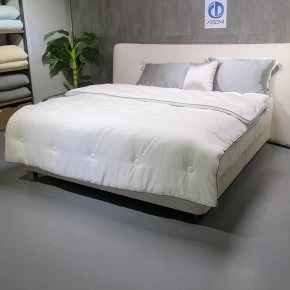 OEM ODM antibacteriano antiácaro respirável hotelaria hotel colcha de cama fábrica