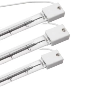 China Infrared Heating Element Halogen lamps Heater Tube Industrial Electrical Heater for Plastic Bottle Blow Molding manufacturer