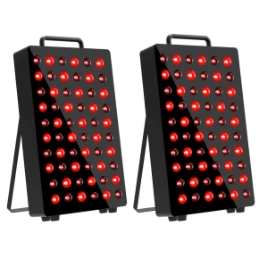 China 300W 630nm 660nm 850nm 940nm Aluminum Body Red Light LED Infrared Therapy Lamp for Household Beauty Salon manufacturer