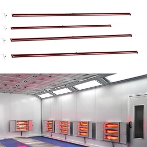 porcelana Lámpara infrarroja de rubicias de onda corta de 400w a 5000W cerca de la lámpara infrarroja tubo de cuarzo para la habitación de la sauna fabricante