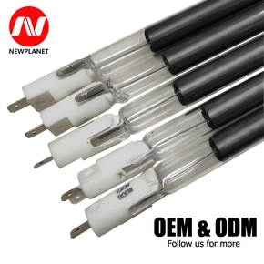 China Manufacturer Graphene Element Heating Tube For Oven Dryer Emitter manufacturer