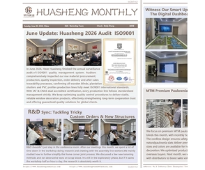 Huasheng maandelijkse hoogtepunten van juni