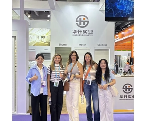 Canton Fair Phase II 2026 — Huasheng Showcases Shutters, Motorized & Cordless Blinds