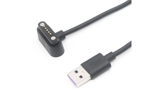 5A快速充电USB雄性至5pin磁性PIN线缆