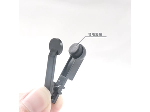 用于患者疼痛释放的导电橡胶CES治疗耳夹电极