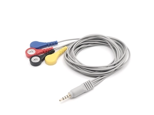 工厂价格屏蔽ECG EEG EKG EMG SNAP通向音频插孔电缆