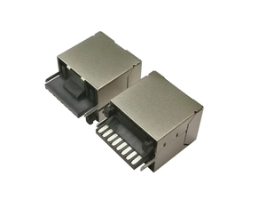 Tipo de solda personalizado RJ45 8P8C Conector Feminino Conector Ethernet Cable Connector
