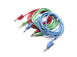 定制4.0mm叠插香蕉插头跳线