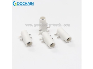 الصين ثنائي الفينيل متعدد الكلور جبل dc 2.35mm المقبس، أنثى dc 2.35mm التوصيل ل ECG الرصاص الأسلاك الصانع