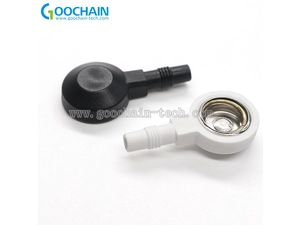 Adaptadores 10 MM ECG EEG EKG Snap Connect Adaptadores de fios condutores dezenas