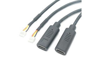 암 USB 유형 C - ph 2.54mm 4핀 케이블