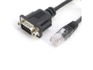 RS232 DB9 macho para cabo serial macho RJ45 8P8C