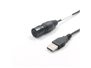 Cabo USB 2.0 A macho para HRS Hirose 12 pinos macho HR30-8PB-12P ECG EKG EMG