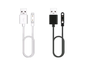 USB 转 7.62 毫米 2 针弹簧加载弹簧针磁性智能手表充电器