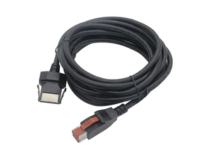Epson Power Plus POWERED USB 接口电缆 24V 1X8PIN Powered USB/PoweredUSB 电缆，用于 POS 终端和 EPSON IBM 打印机