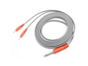 TENS EMS 导联线 2.0MM 十单元电极至 1/4 英寸 6.35mm ECG 导联线
