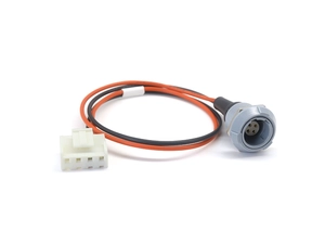 مخصص 4PIN Lemo أنثى موصل إلى VH3.96-4 PIN DIN كابل تسخير الأسلاك الإسكان