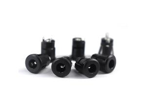 مقبس الطاقة DC 5.5 * 2.5mm عمودي أنثى لوحة جبل موصل شحن مقعد