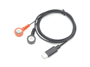 تخصيص USB C TYPE-C ذكر إلى 2 يؤدي 3.5 مللي متر كابل محول OTG مغناطيسي أنثى