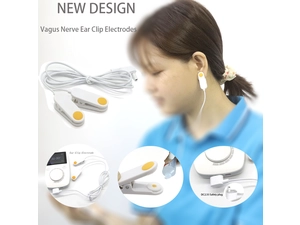 Tvns التحفيز عشرات عبر الجلد العصب المبهم أقطاب الأذن كليب