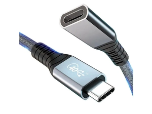 USB 4 4.0 Type C Cabo de extensão macho para fêmea Thunderbolt 3 4 Cabo de extensão USB4