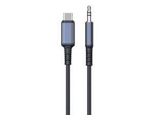 Cabo de áudio auxiliar USB tipo C para 3,5 mm, fone de ouvido, alto-falante, adaptador de tomada de fone de ouvido, cabo de áudio para carro