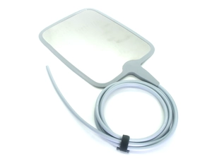 Paciente de retorno da placa negativa de aço inoxidável reutilizável do ESU que aterra o cabo neutro da placa para a cirurgia