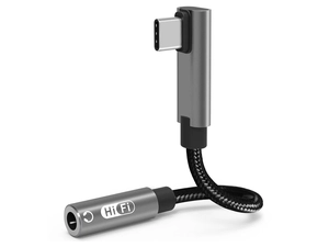 Adaptador de entrada de fone de ouvido fêmea de 3,5 mm USB tipo C de 90 graus para cabo dongle de áudio auxiliar