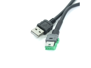 Özelleştirilmiş USB A Erkek 4 pin Erkek PH XH GN Hirose Konnektör Veri Kablosu Bilgisayar için Kamera için
