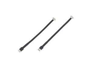 China Flat FPV Ultra Thin Super Soft Low Profile Right Angle Type C USB 90 Degree To USB A Male Ribbon FPC Data Charging Cable manufacturer